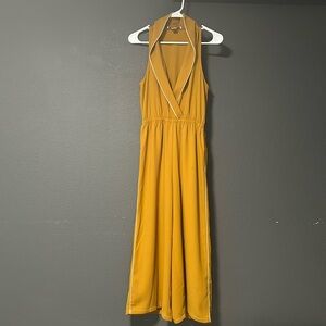 Forever jumpsuit Size S. Orange/gold